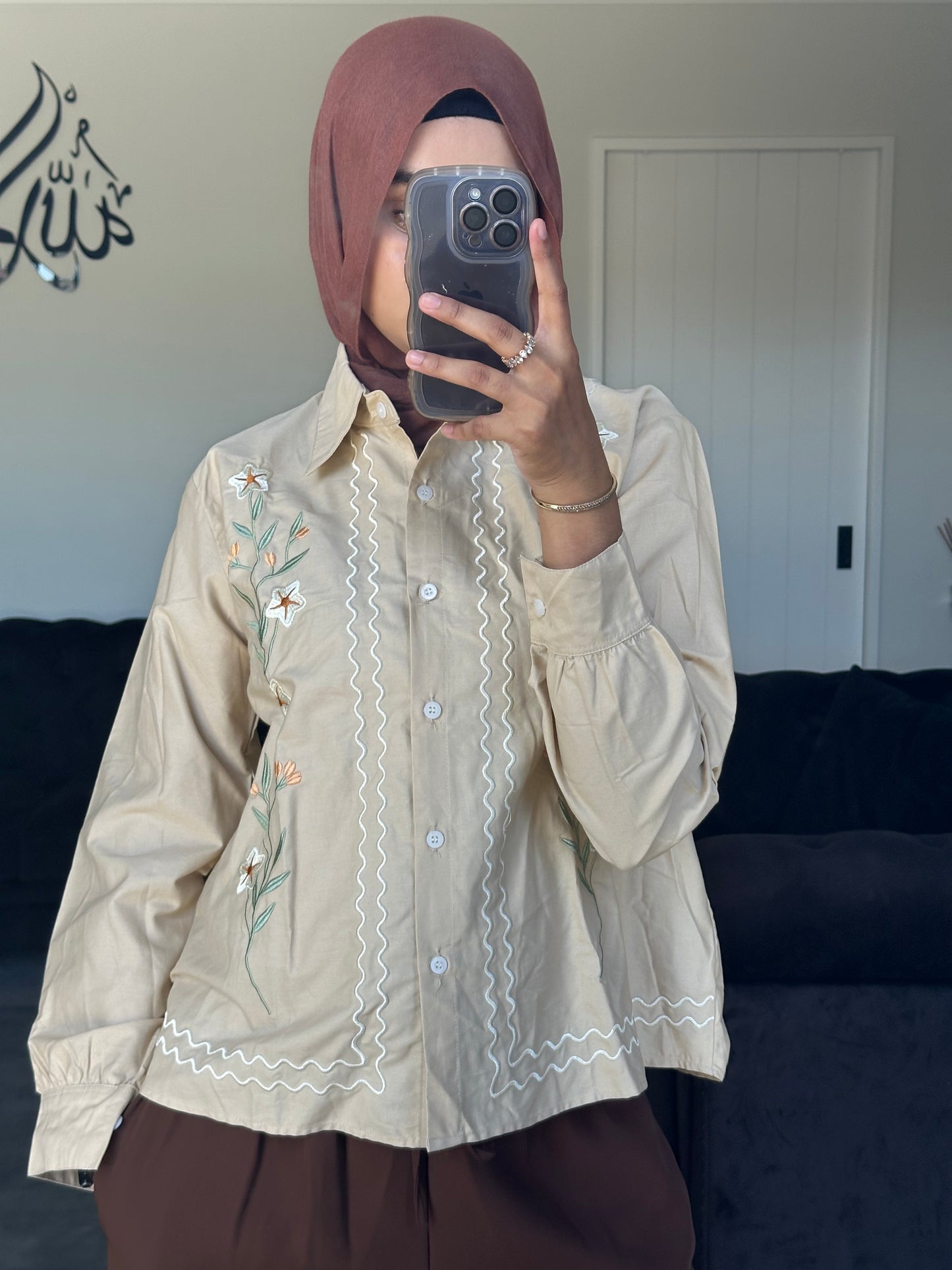 Embroidered blouse