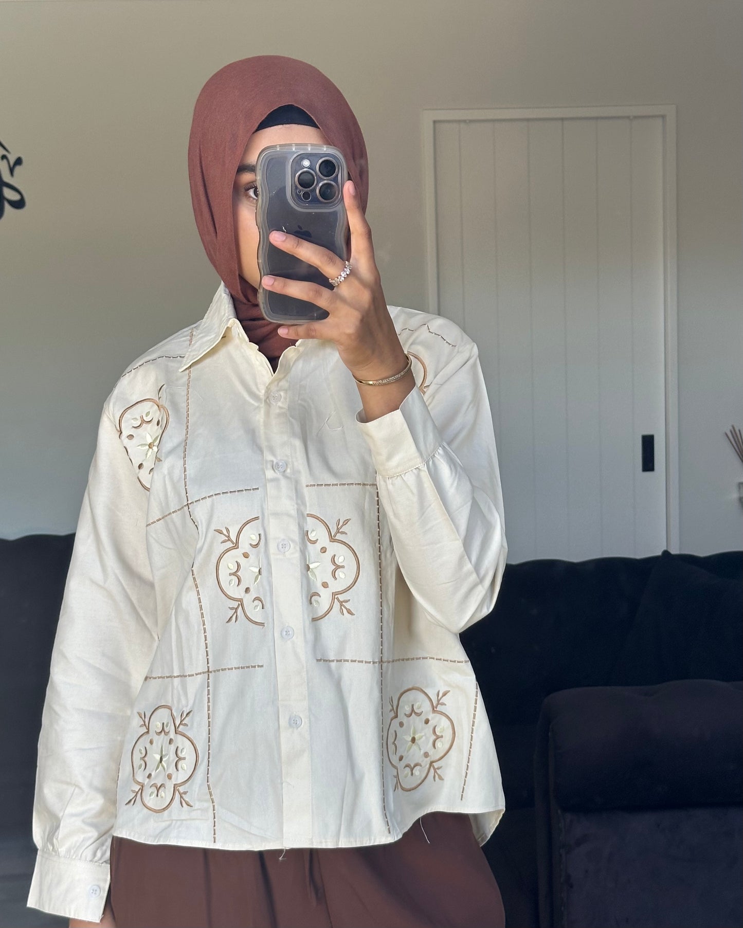 Embroidered blouse