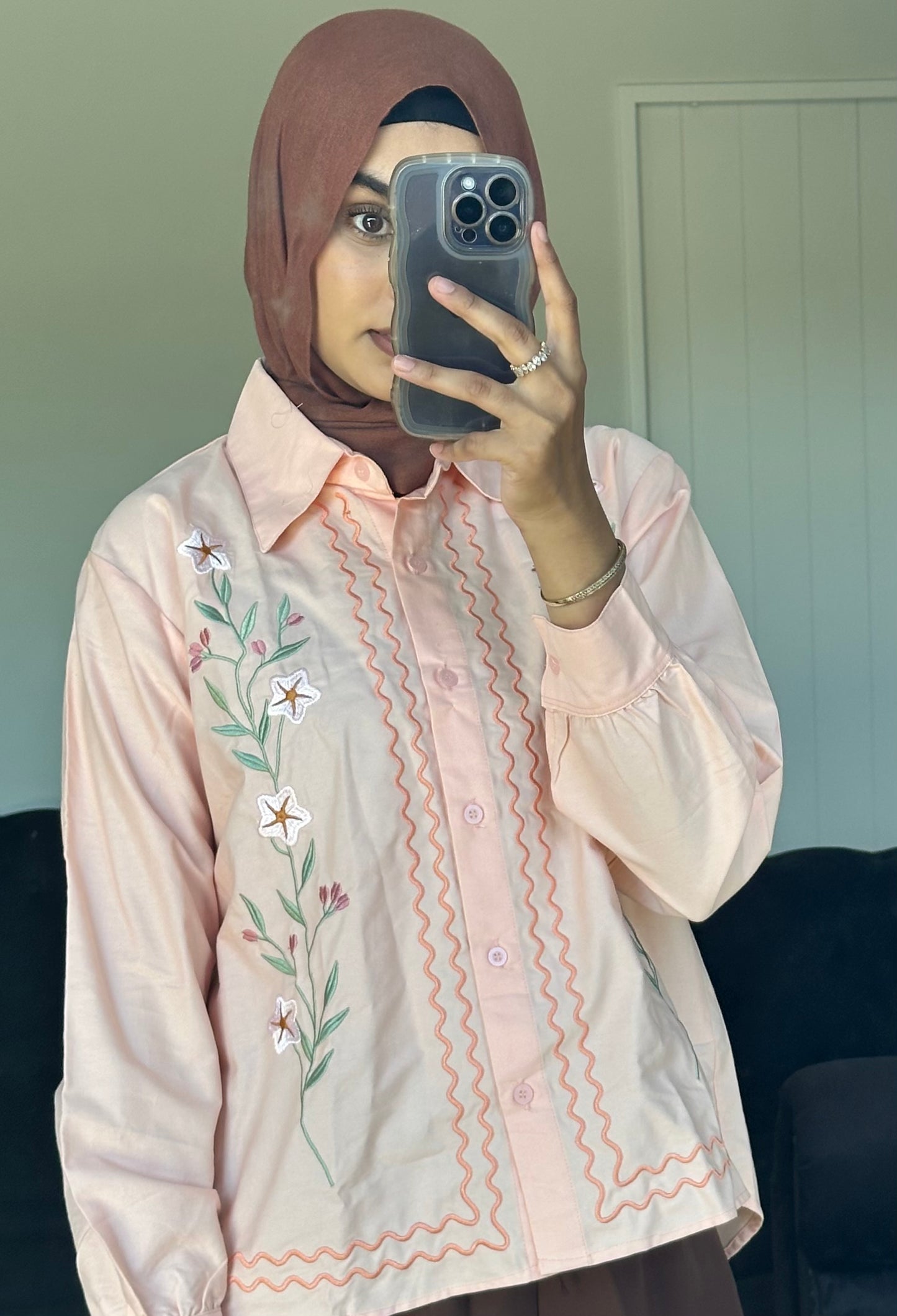 Embroidered blouse
