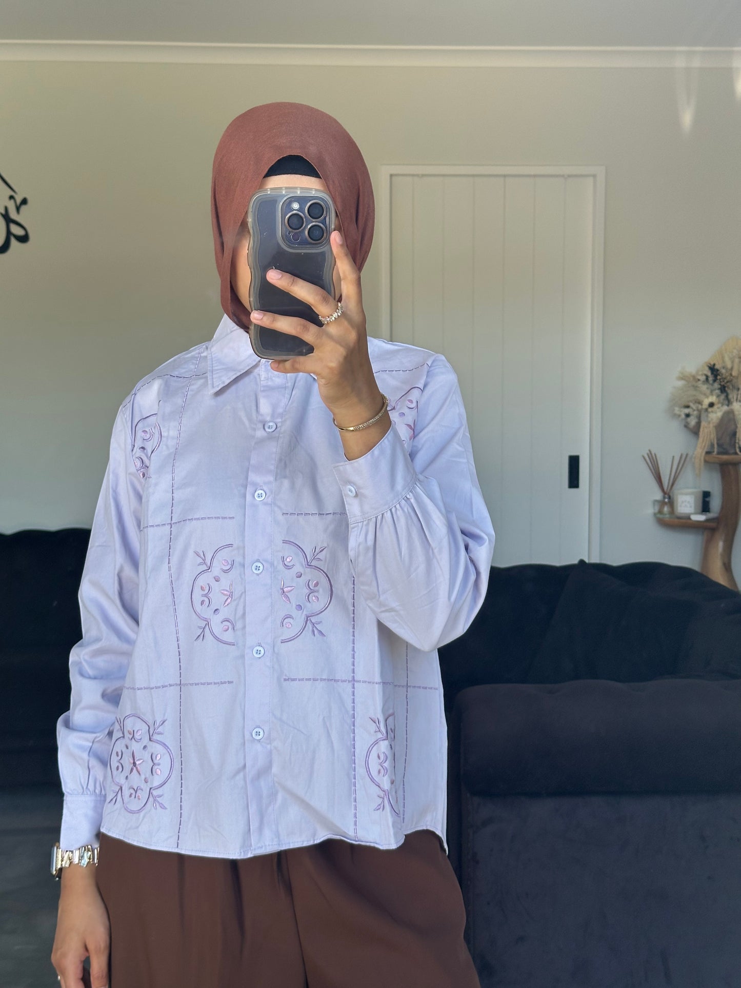 Embroidered blouse